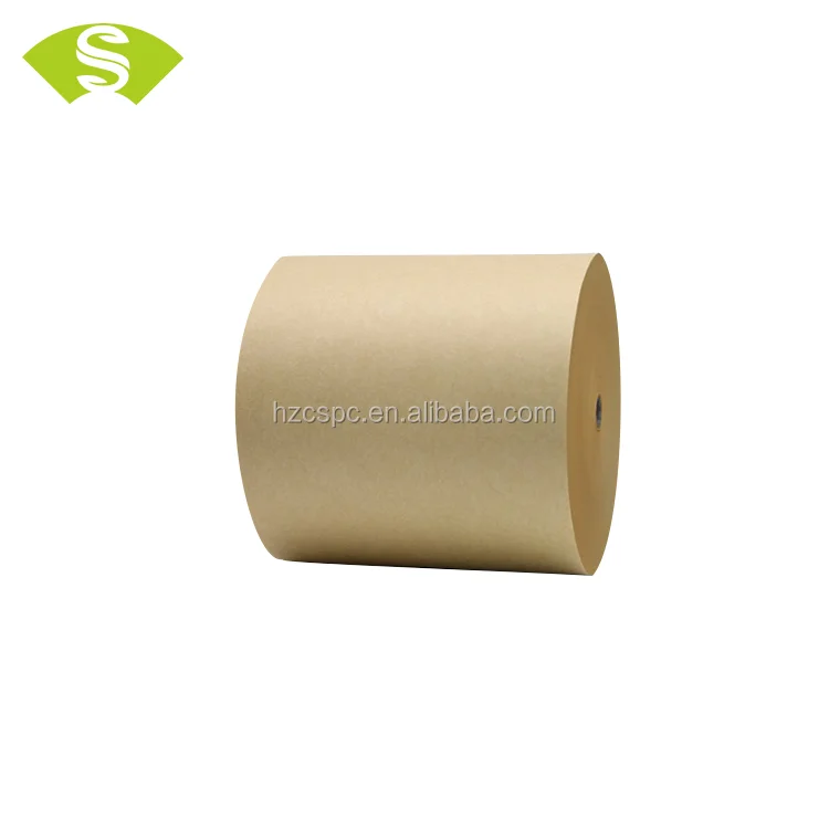 Food Grade single side PE coated kraft paper roll for making kraft paper cups