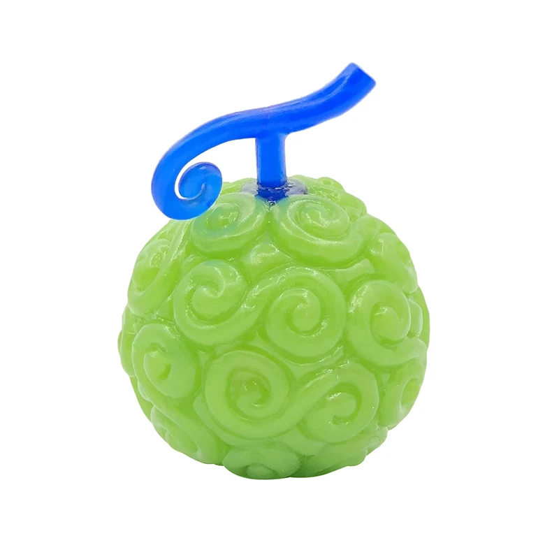 2022 Novelty Squishy TPR Stress Ball Toy Squeezable Soft One Piece Devil Fruit Decompression Fidget Squeeze ball Toys