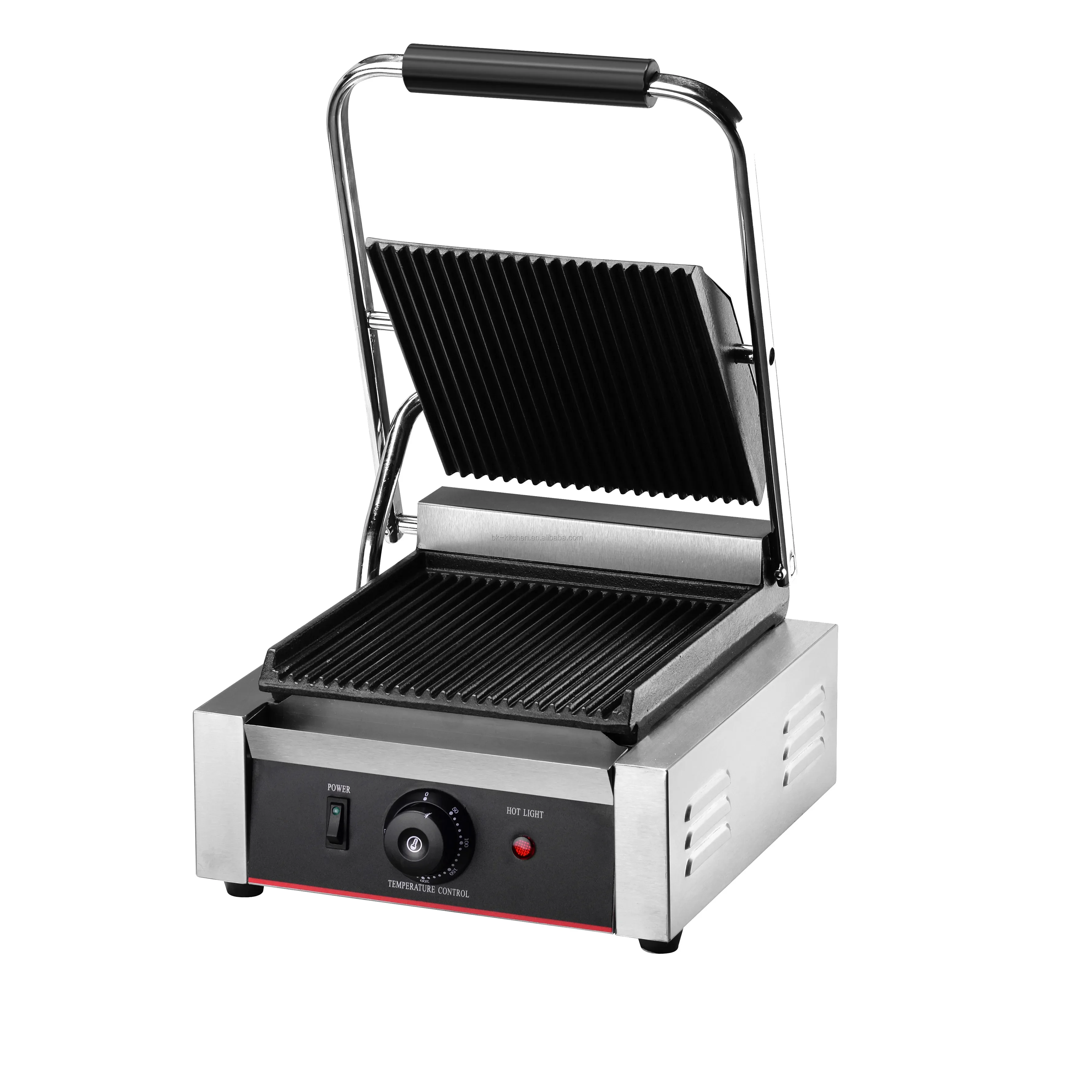 Factory price Professional Guangzhou Supplier restaurant professional bbq electric grill contact panini sandwich grill