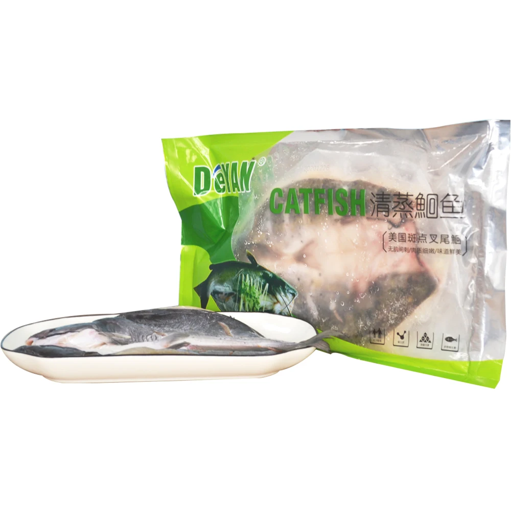 
Factory Price Catfish Seafood IQF Farm Raised Catfish for Sale Catfish Food Chain 