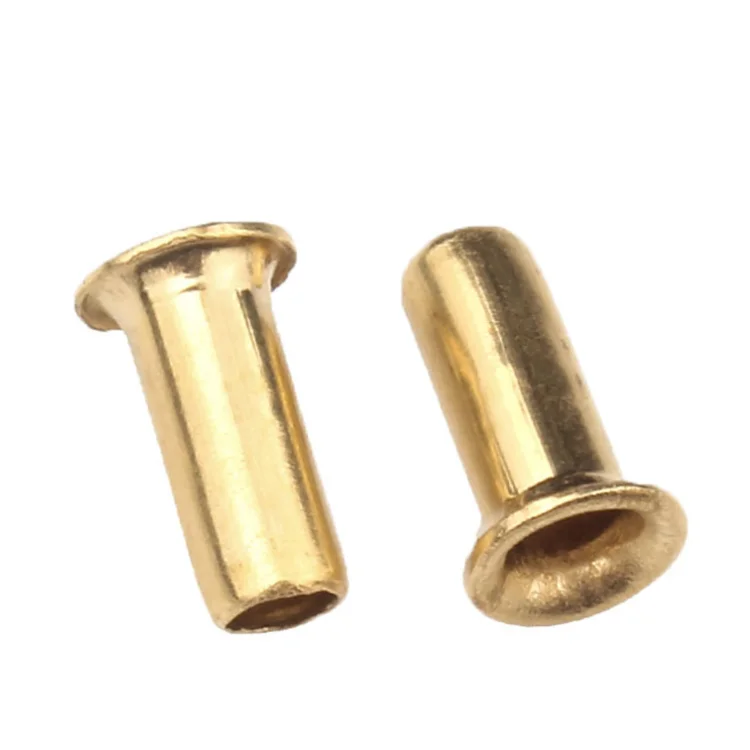 High quality Stainless steel/Aluminum/Copper/Steel/Brass semi tubular rivets