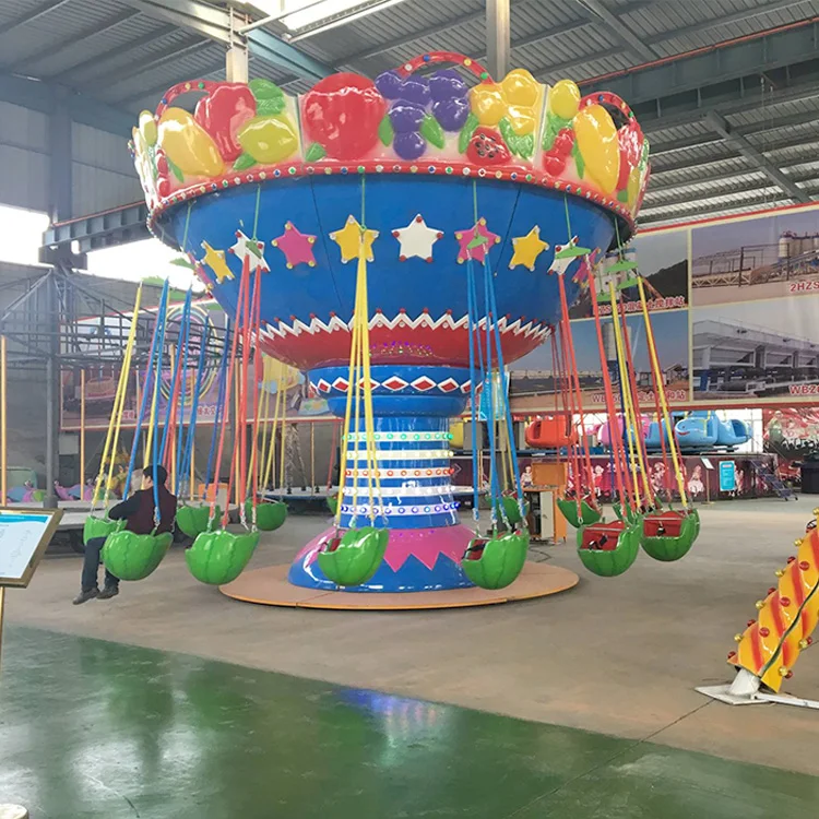 popular good quality flying chair Amusement park carnival rides fruit flying chair rides for sale