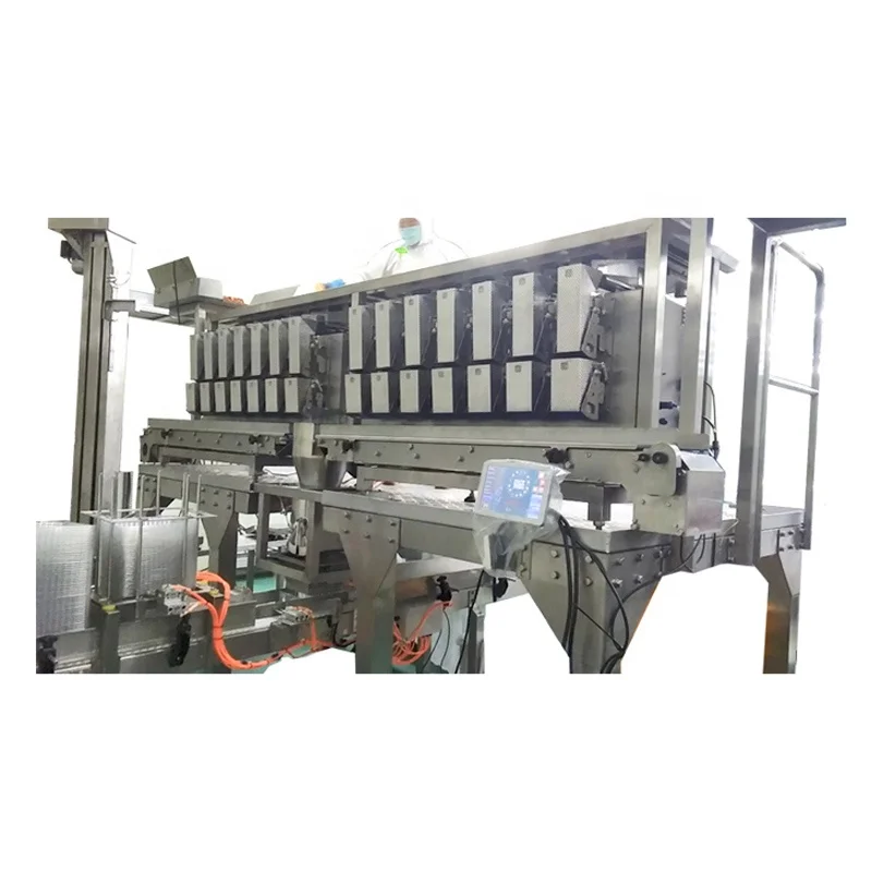Factory Prices Automatic Fresh Frozen Bacon Chicken Meat Tray Packaging Machine For Pork Belly