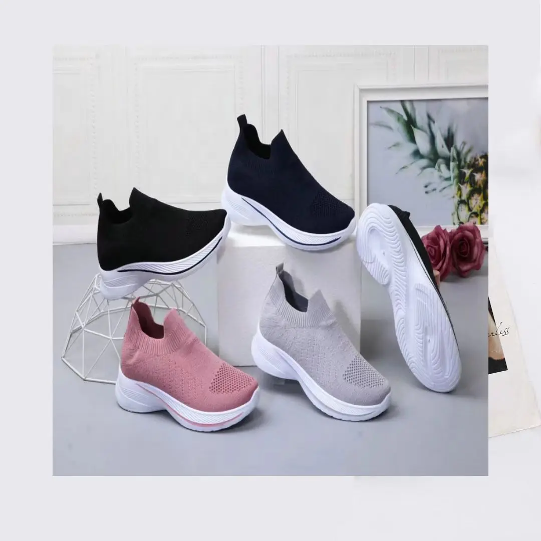3.25 Dollar Model ZYX076 Size 36-41 Athletic Tennis Breathable Sports Women Fitness Walking Shoes With Many Colors