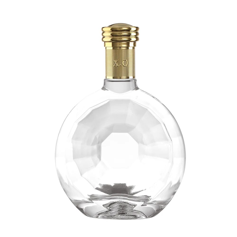 Manufacturer 700ml Crystal Premium Fancy Glass XO Brandy Cognac Gin Rum Tequila Vodka Whisky Spirits Beverage Glass Bottle