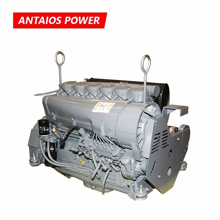 6 цилиндровый рядный DEUTZ 100HP 2300 об/мин с воздушным охлаждением дизельный двигатель F6L912