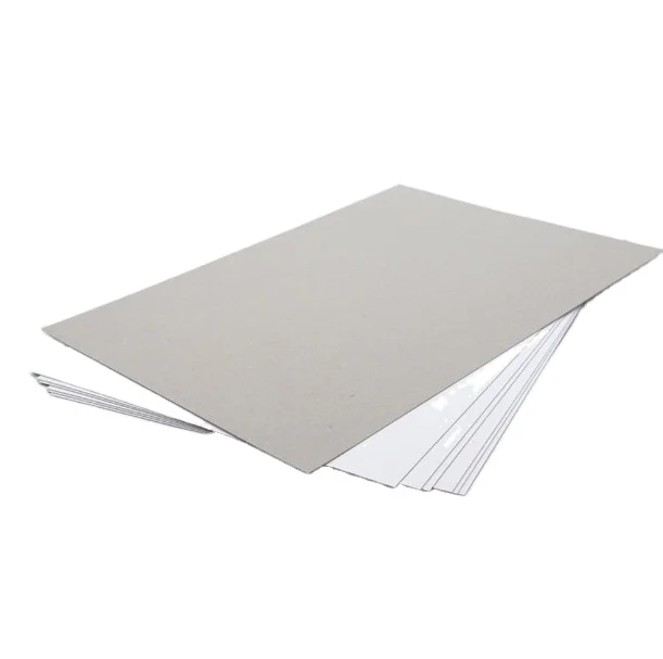 
High quality duplex board with grey or white back with china factory 