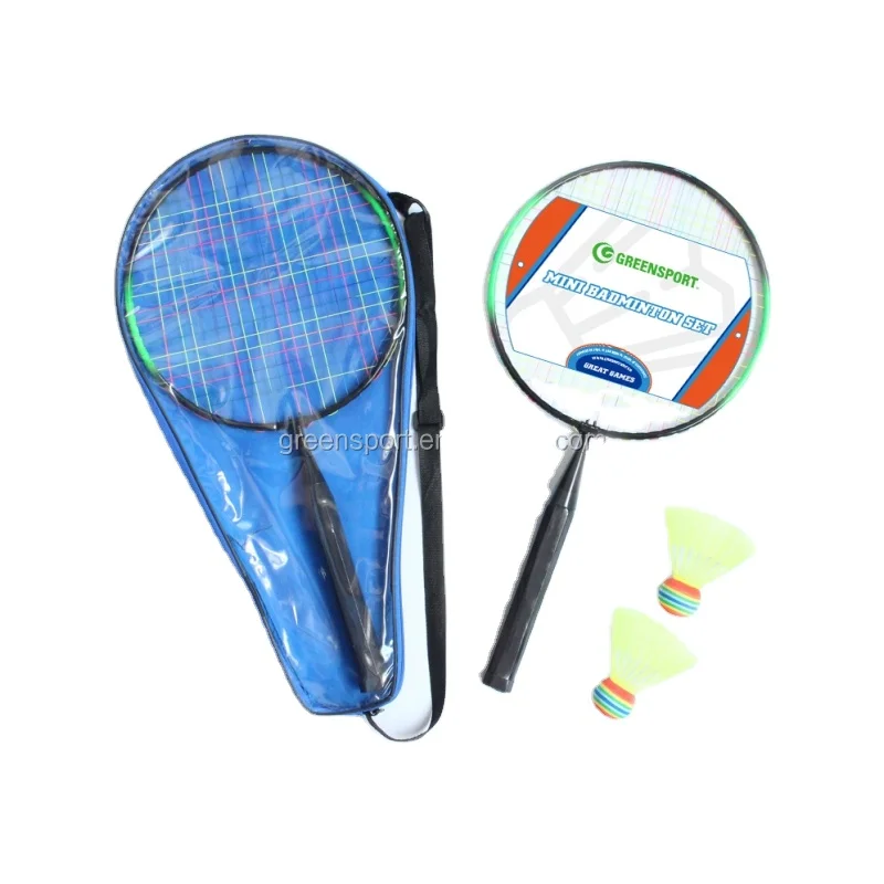 Портативный мини-набор для бадминтона с пенисом и ракеткой детей игры на открытом