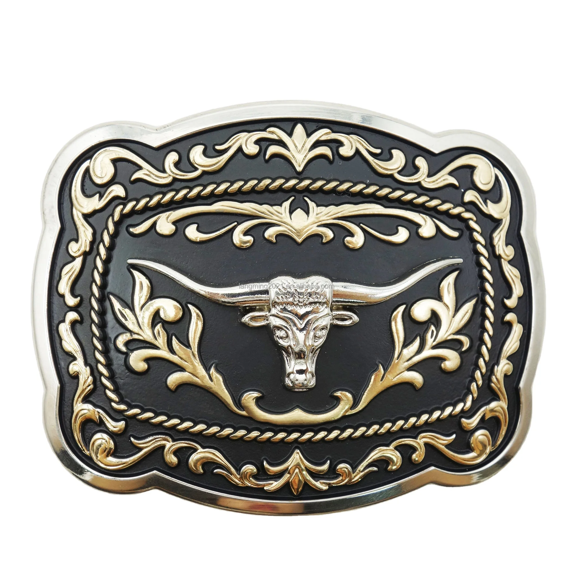 western cowboy belt buckle custom  buckle  40mm wholesale belt buckle cowboy belts  for men  factory  design logo