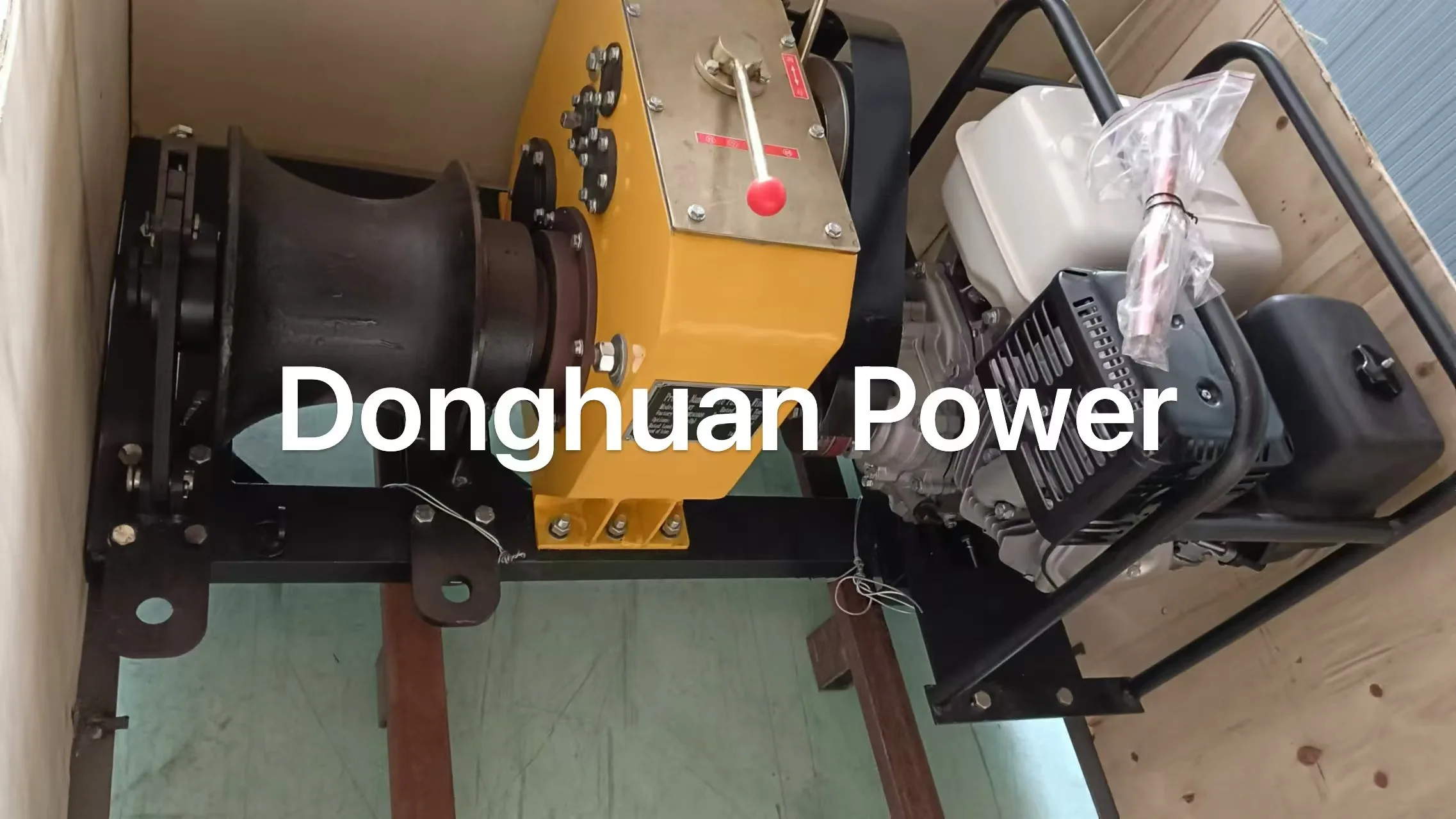 Powered Winch(Belt drive)