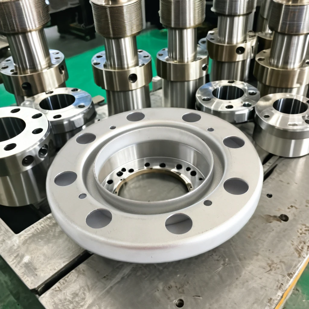 Custom Fabrication of Experienced Deep Drawing Parts  DC04 Stainless Steel Flange