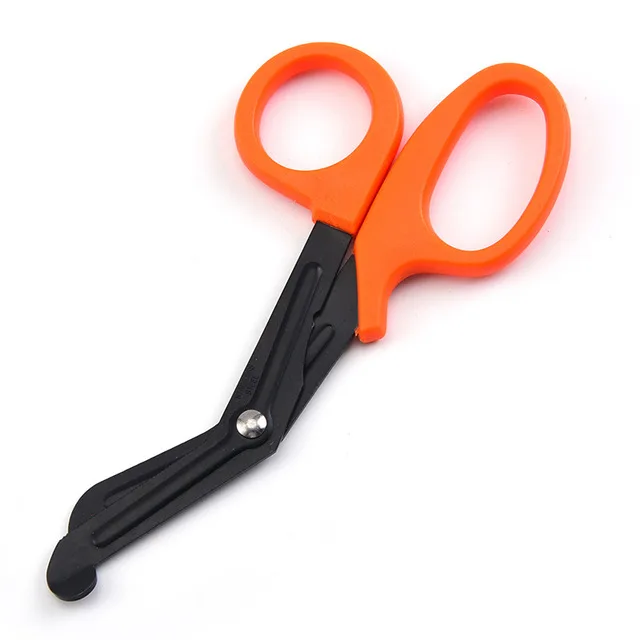 Wholesale EMT Medical Shears Universal Outdoor First Aid Scissor With Saw Tooth Home Paramedic Bandage Nurse Scissor
