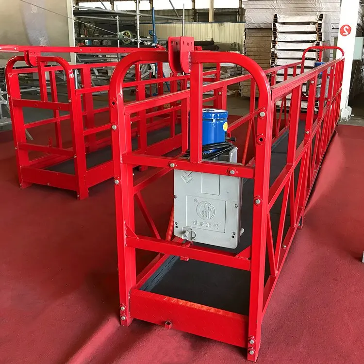 Zlp 630 Temporary High Rise Work Platforms Swing Stage Suspended Platform for Construction 3D Model Design Solution