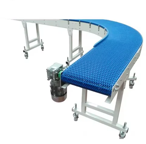 90 degree circular conveyor belt turning curved conveyor