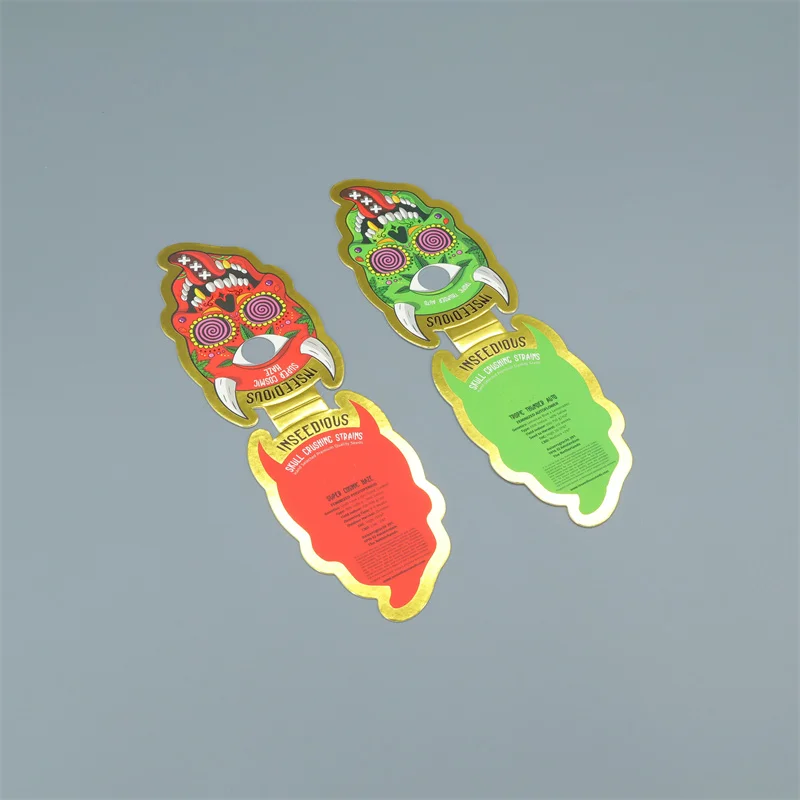 Индивидуальная форма дизайн печатного дисплея блистерная бумажная карта блистерная упаковочная бумага