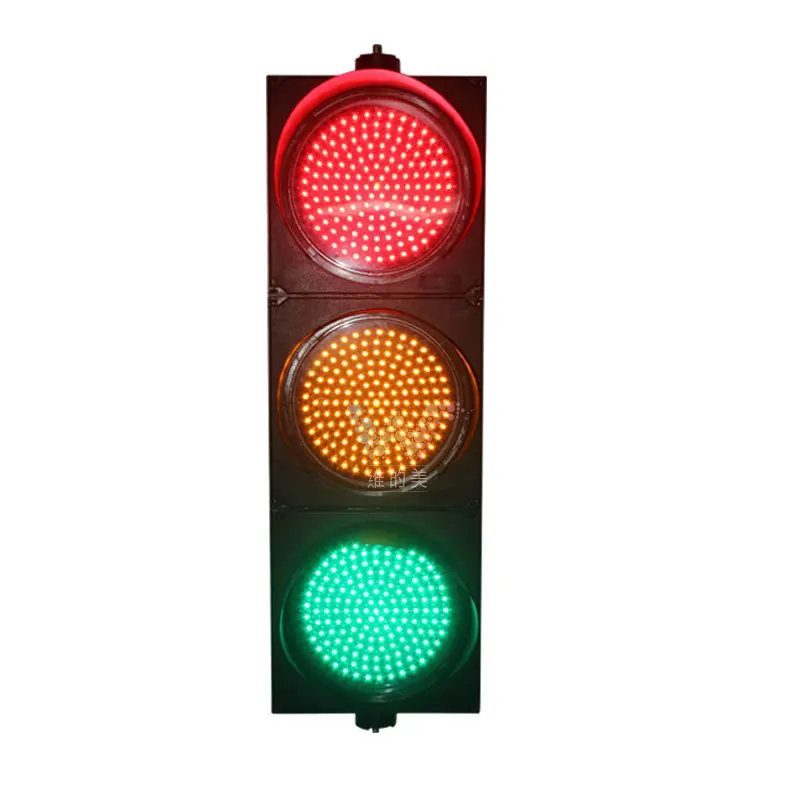 
PC 300mm RYG led traffic signal light for sale 