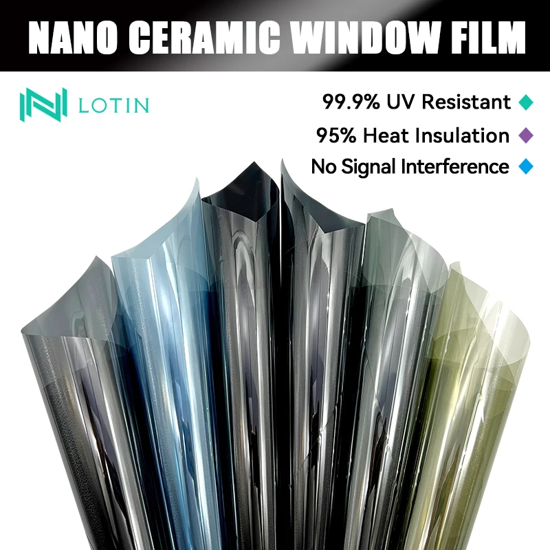 Manufacturer For Car Window Film Tint Tinting Tinted Smart Smarth Glass Solar with Roll 150m Length 5% 35% 4mil 2ply 2plz Price