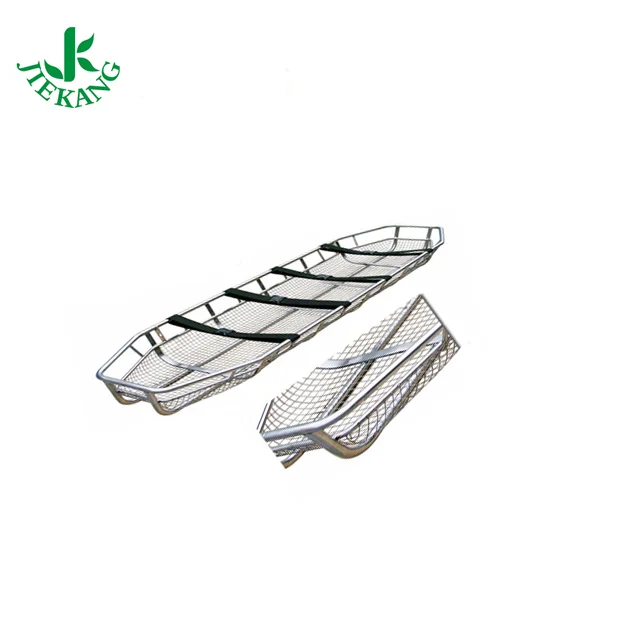 Wholesale Portable Stainless Steel Patient Transport Helicopter Rescue Basket Stretcher