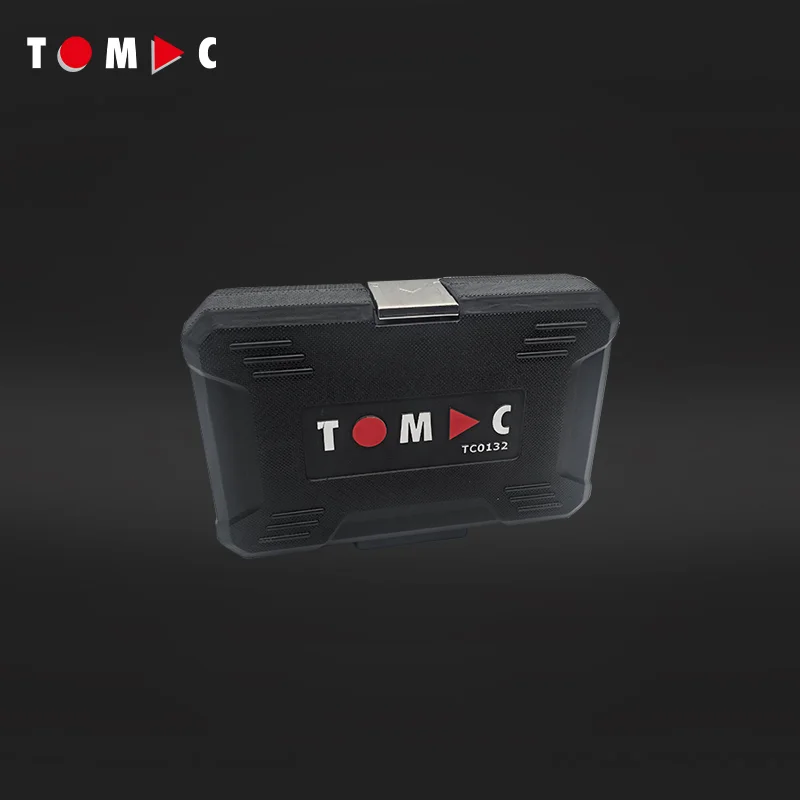 TOMAC 12-Piece CRV Professional Reversible Ratcheting Wrench Spanner Set for Automotive and General Mechanical Applications