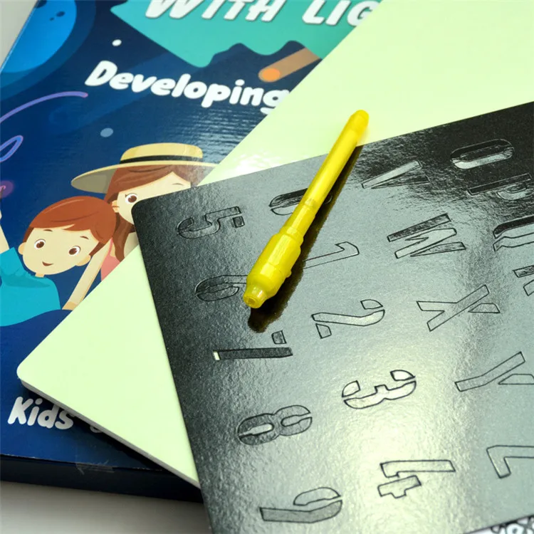Educational Toy Kid LCD Drawing Pad with LED Pen A3 A4 A5 Creavitive Epoptic Drawing Board