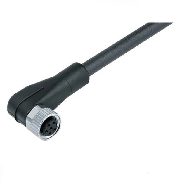 round connector m8 4 pin connector screw termination