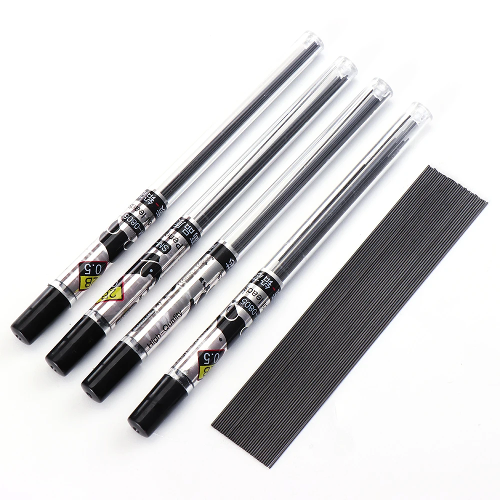 TOPSTHINK Factory direct sales 2400pcs/box 2B high quality 0.5mm refillable mechanical pencil lead refills wholesale