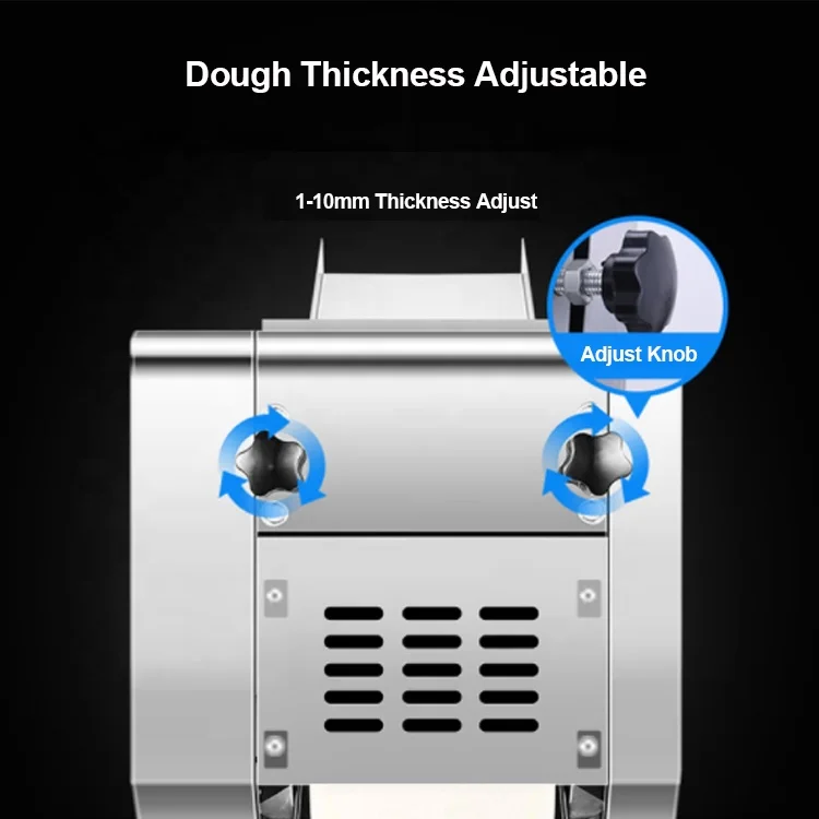 Commercial Dough Pressing Cutting Electric Pasta Noodle Making Machine