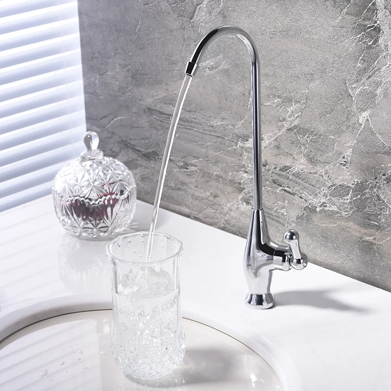 HIDEEP Kitchen net drinking faucet brass kitchen straight drinking faucet