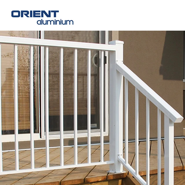 Balustrades Aluminium Customized Size Handrails For Stairs