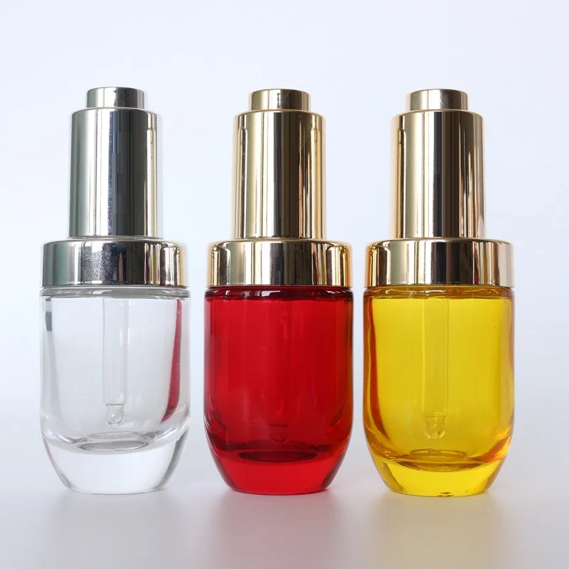 30 мл стеклянные бутылки для ликера/стеклянные эфирного масла/стеклянные духов сыворотки с насосом