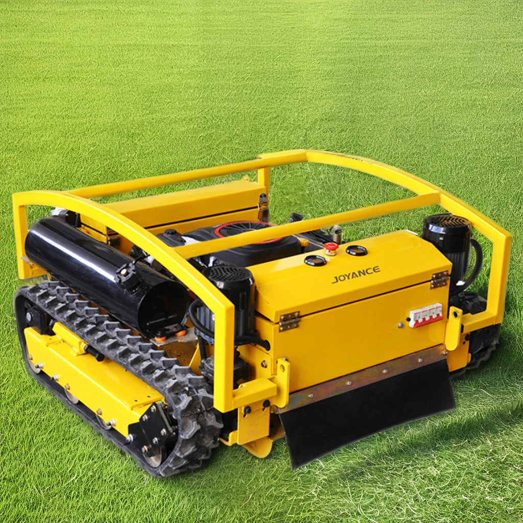 Joyance Industrial Grade 4-Stroke Single Cylinder Cordless Lawn Mower Self-Propelled Steel Electric Petrol DIY Grass Mulch