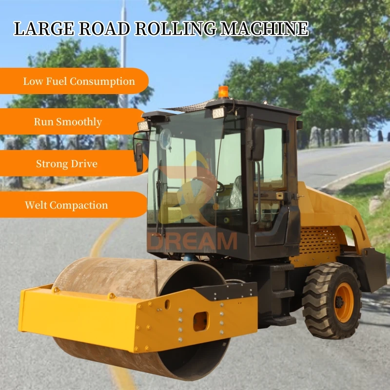 High Quality Air Cooled Engine Road Roller Road Roller Compactor Road Roller Price with Diesel Engine