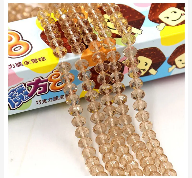 Blues Wholesale Round Glass Bead 36 Colors 3mm 4mm 6mm 8mm 10mm Loose Faceted Crystal Beads for Jewelry Making