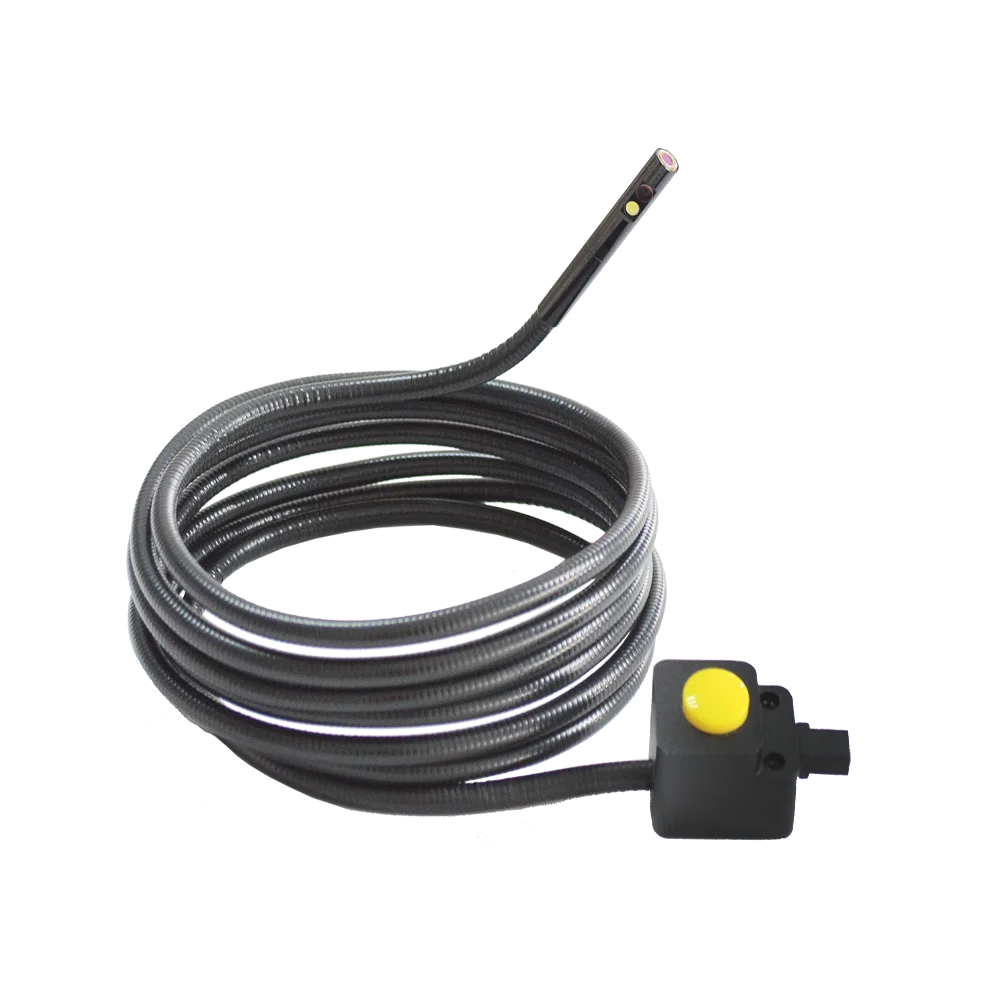 High Quality Snake Tube Micro Flexible Dual Lens Camera Diameter 5.5mm Video Waterproof Endoscope