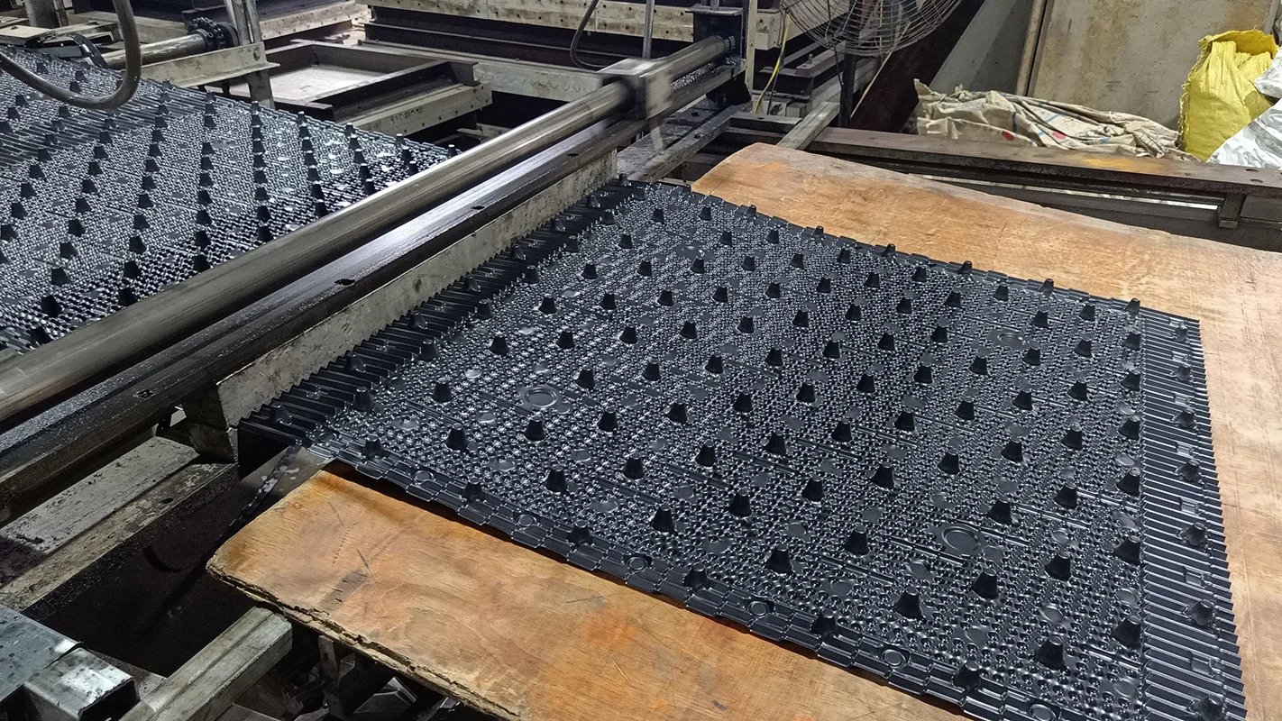 High Quality UV Resistant 750mm*800mm PP PVC Cooling Tower Fill Sheet