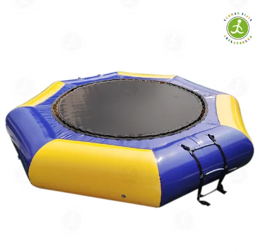 Outdoor Inflatable Water Trampoline Floating Bouncing Jumping Trampoline For Water Play