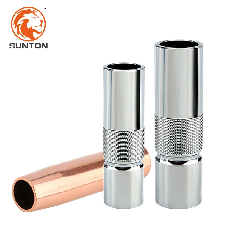 MIG Welding Torch Consumable Accessories Gas Nozzles Pana Type 200A 350A 500A Conical/Cylindrical MIG Welding Nozzle