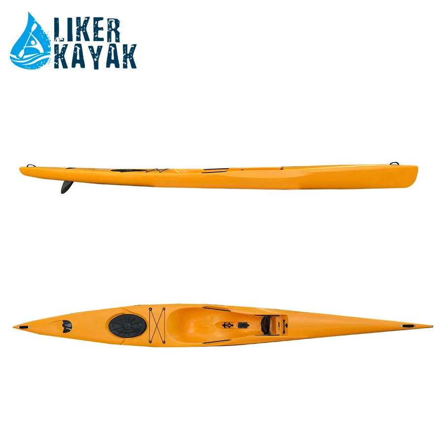 2022 new design breeze surf ski kayak speedy sea racing kayak LIKER professional canoe kayak