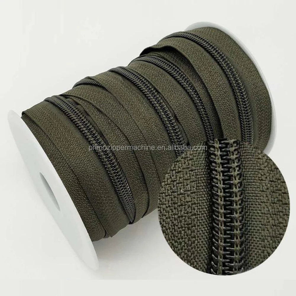 3# #4 5# 7# 8# 10# size long chain nylon zipper long chain zipper cord roll fo bag,clothes