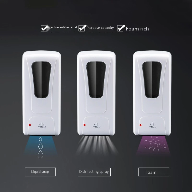Wholesale Atomizing spray/Drip/Foam Head Auto Soap Dispenser Touch Free Hand Liquid Dispenser