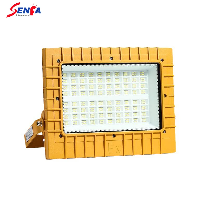 led explosion-proof light 100W mining light gas station warehouse building waterproof flameproof floodlight