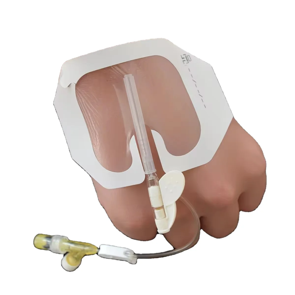 Medical Adhesive IV Cannula Fixing Dressing Transparent wound Dressing  PU Film with Paper