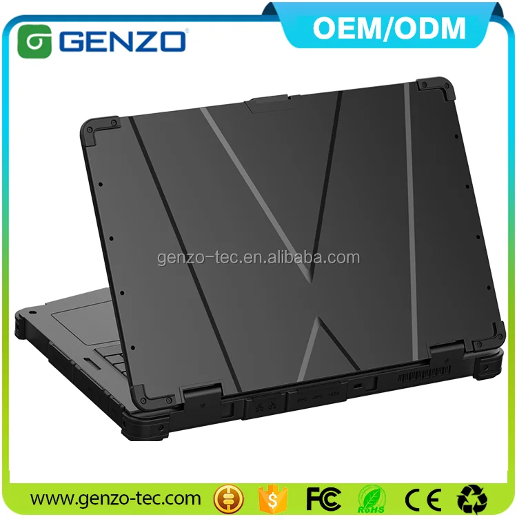 15.6 inch 700NITS 8 GB/16GB RAM Fully Rugged Laptop Notebooks Computer with Fingerprint and Industrial laptops RS232 DB95 USB3.0