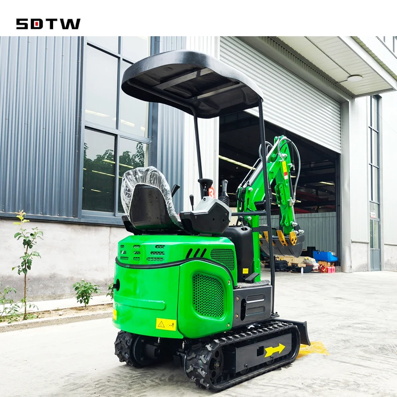 2025 New product 1.2t model excavators for sale and chinese mini excavator Garden Micro Household Farm Mini digger