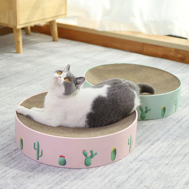 MewooFun Hot Sale Different Size Cat Scratcher Board Pad Cat Scratcher Round