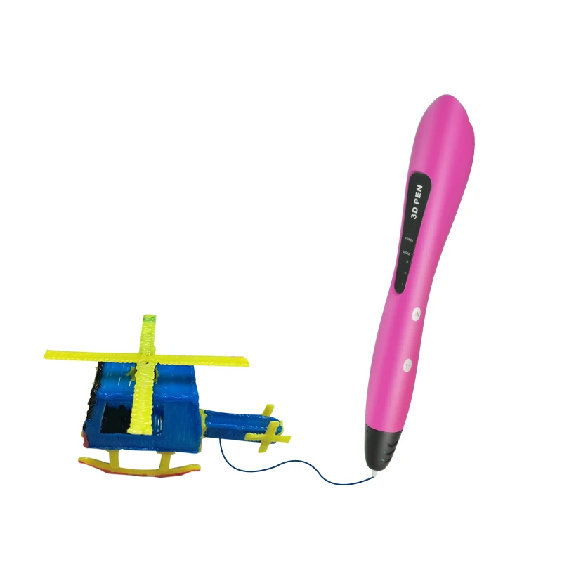Ручки для 3D-печати с 3-мя цветными нитями