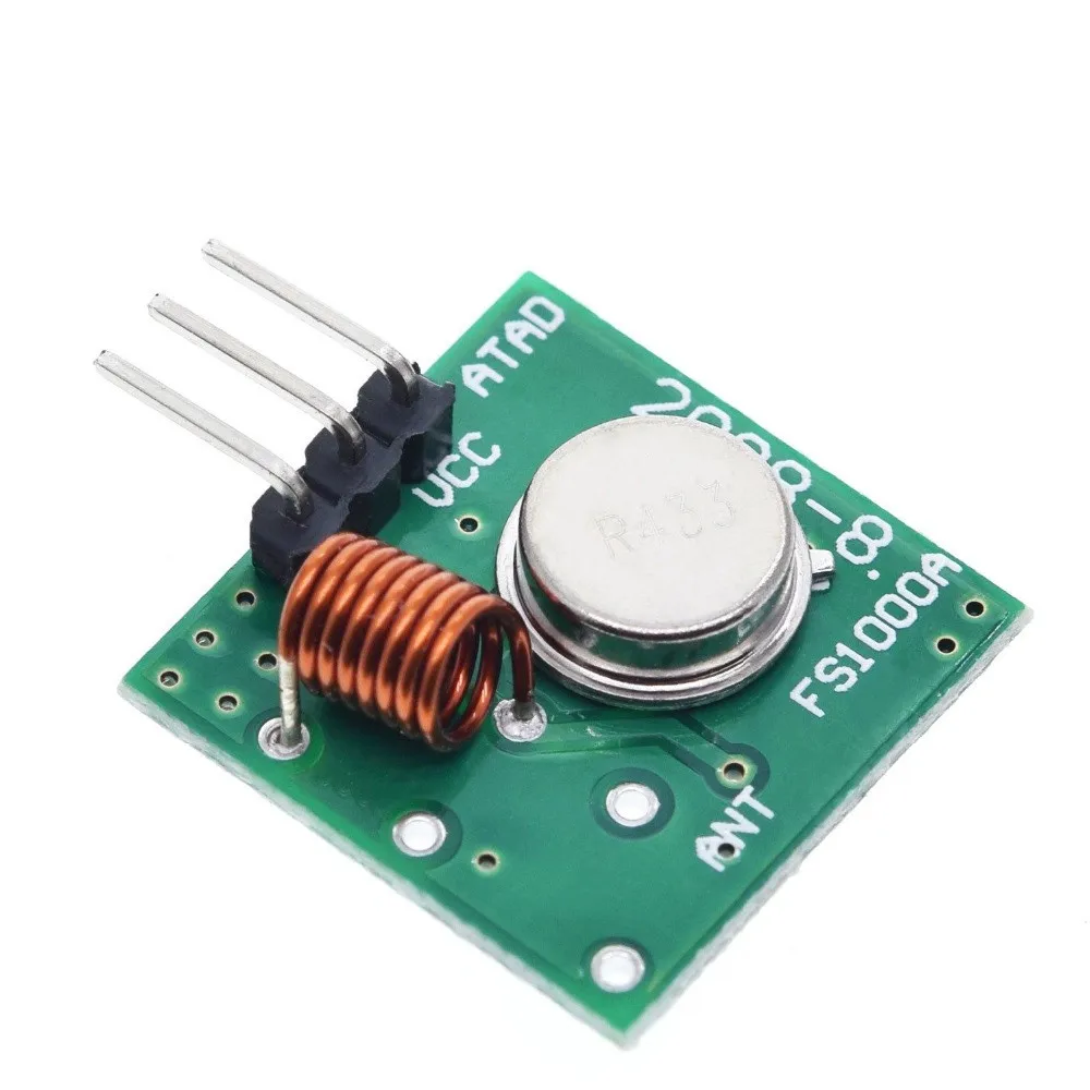 RDS Electronics-433Mhz RF модуль беспроводной передатчик и приемник Kit 5V DC