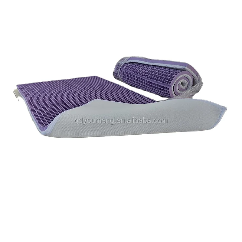 TPE Gel Mattress Topper Memory Foam Customized size and color bet sale and new mattress products OEM Factory
