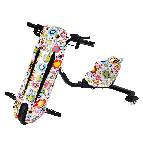 New model wholesale Electric 3 wheels drift scooter for adults and kids