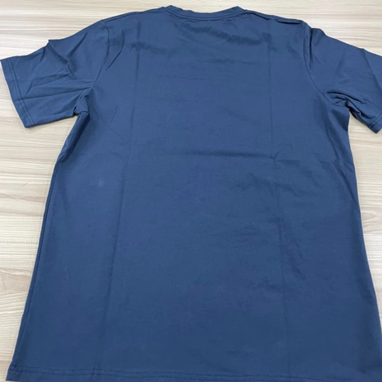 Inventory 95% Cotton And 5% Spandex T-Shirt High Quality Men 190 Gsm 3d Embossed T-Shirts